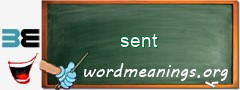 WordMeaning blackboard for sent